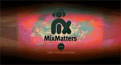 Desktop Screenshot of mixmatters.com