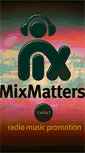 Mobile Screenshot of mixmatters.com